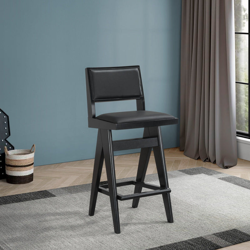 Keira - Bar Stool (Set of 2) - Black