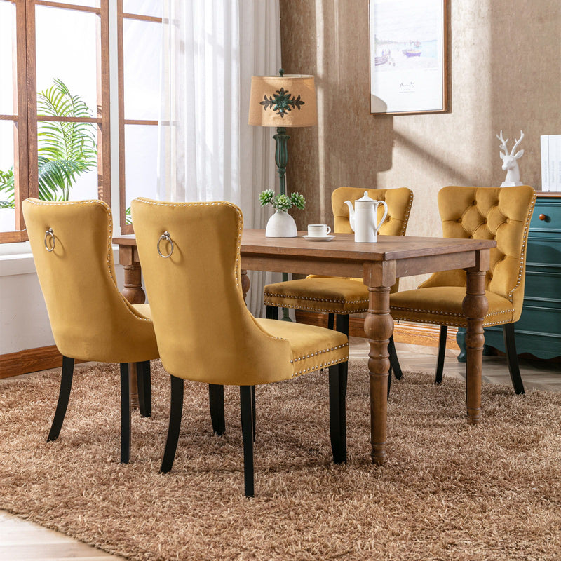 Nikki - High-End Tufted Dining Chair (Set of 2)