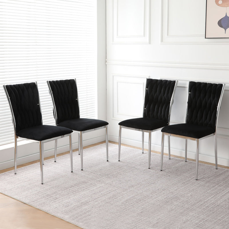 Modern Dining Chair Set For Dining Room