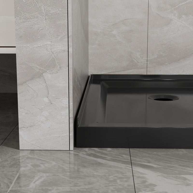Goodyo - Neo-Angle Shower Base - Black