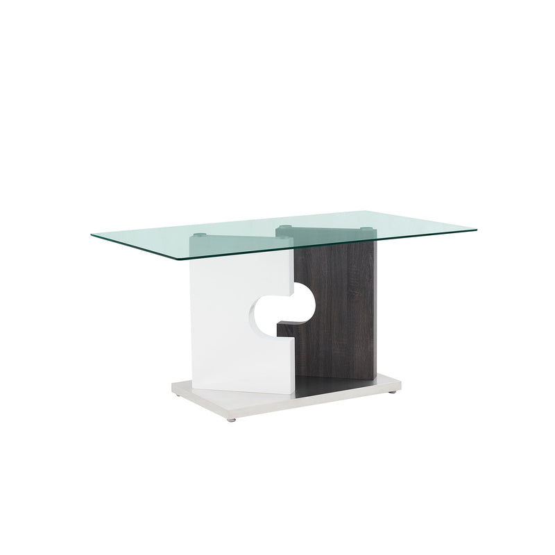 Iris - Dining Table - Gray