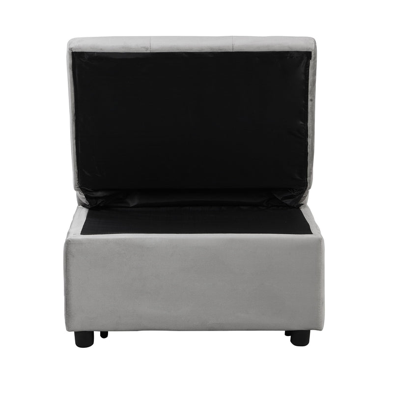 Versatile Folding Ottoman Sofa Bed Multifunctional Space Saver