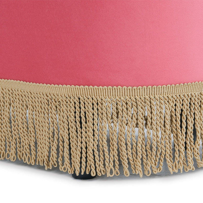 Serena - Contemporary Design Oval Storage Bench Ottoman