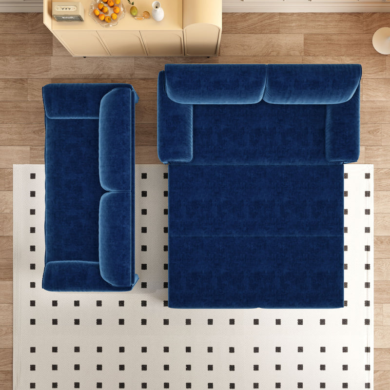 Queen Pull Out Sofa Bed With Side Storage