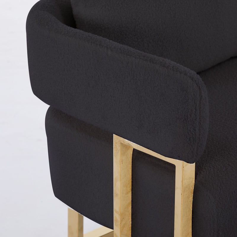 Decorative Upholstered Side Chair For Living Room