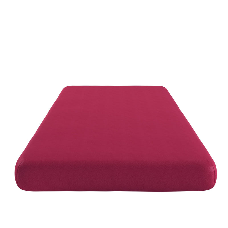 5" Memory Foam Mattress With Responsive Support And Breathable Cover