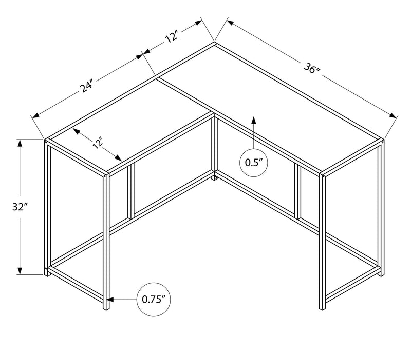 Corner Accent Console Table For Entryway