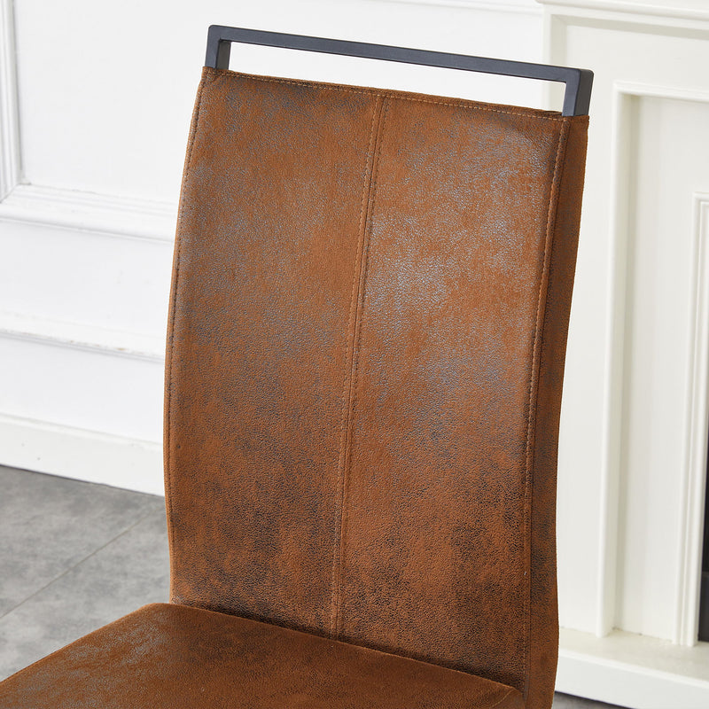 Dining Chairs With Ergonomic Backrest