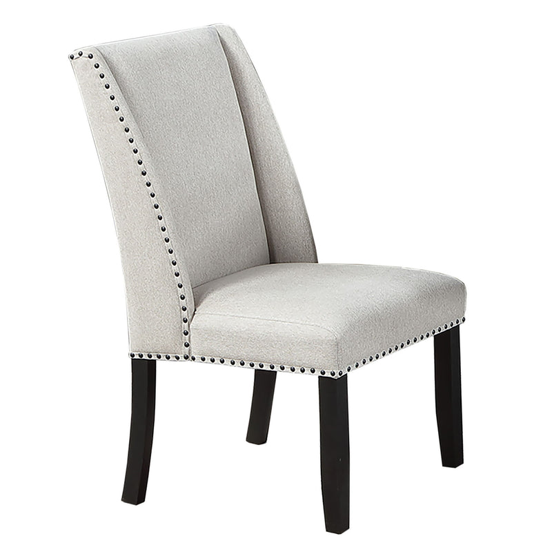 Dining Set With Upholstered Wing Back Chairs