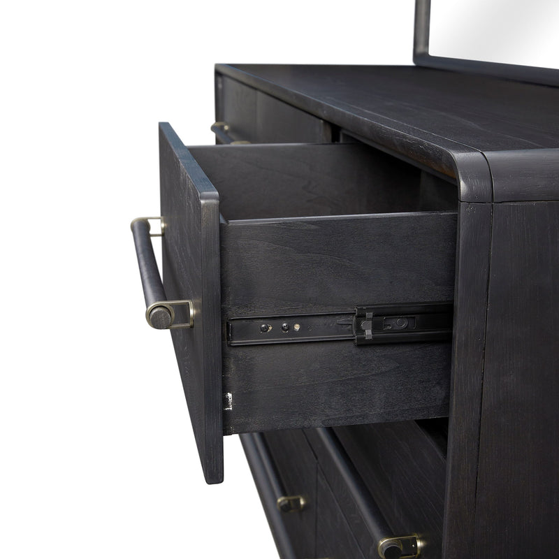 9 Drawer Dresser - Black