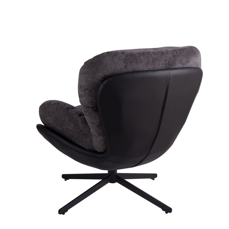 360° Swivel Office Chair, No Wheels