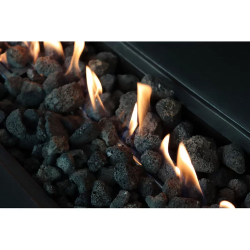 Propane / Natural Gas Outdoor Fire Pit Table - Charcoal