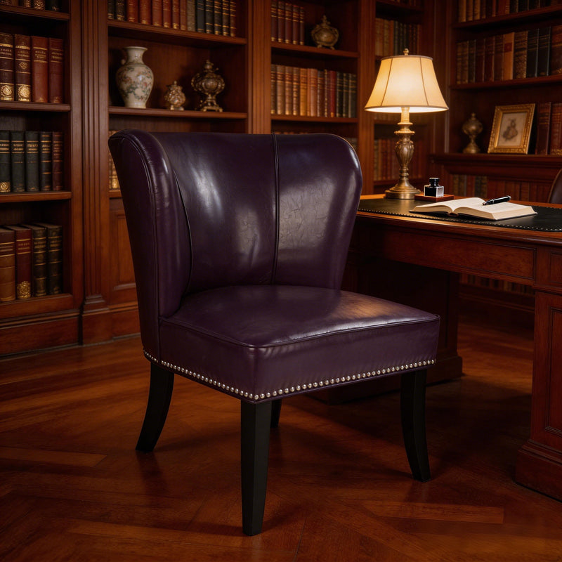 Accent Chair For Living Room - Purple