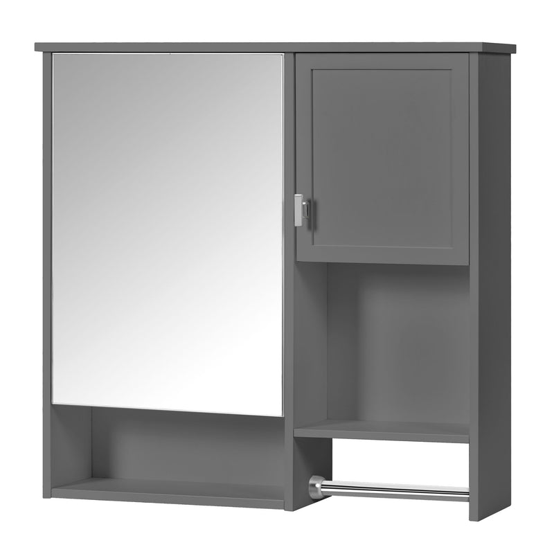 Modern Wall Mounted Bathroom Medicine Cabinet, Bathroom Wall Storage Cabinet With Mirror