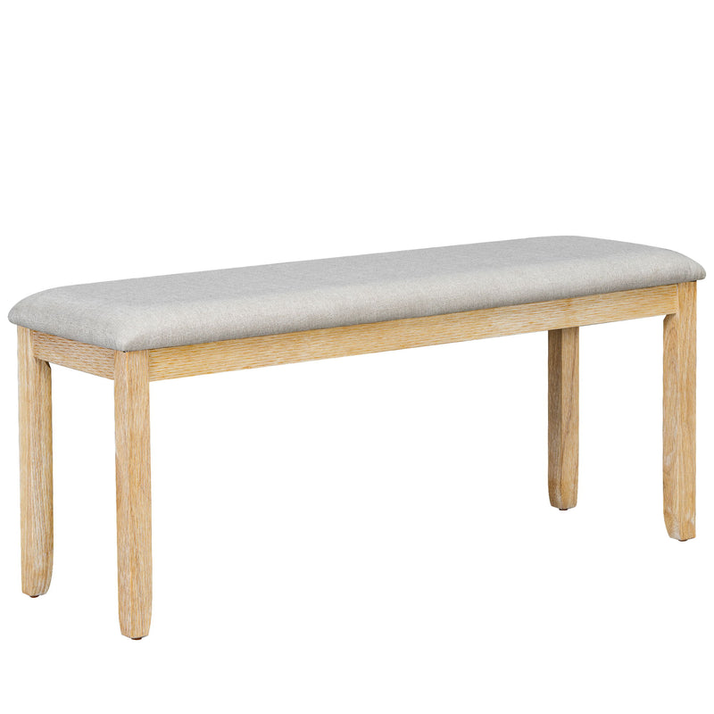 6 Piece Dining Table Set With Ergonomic Seating