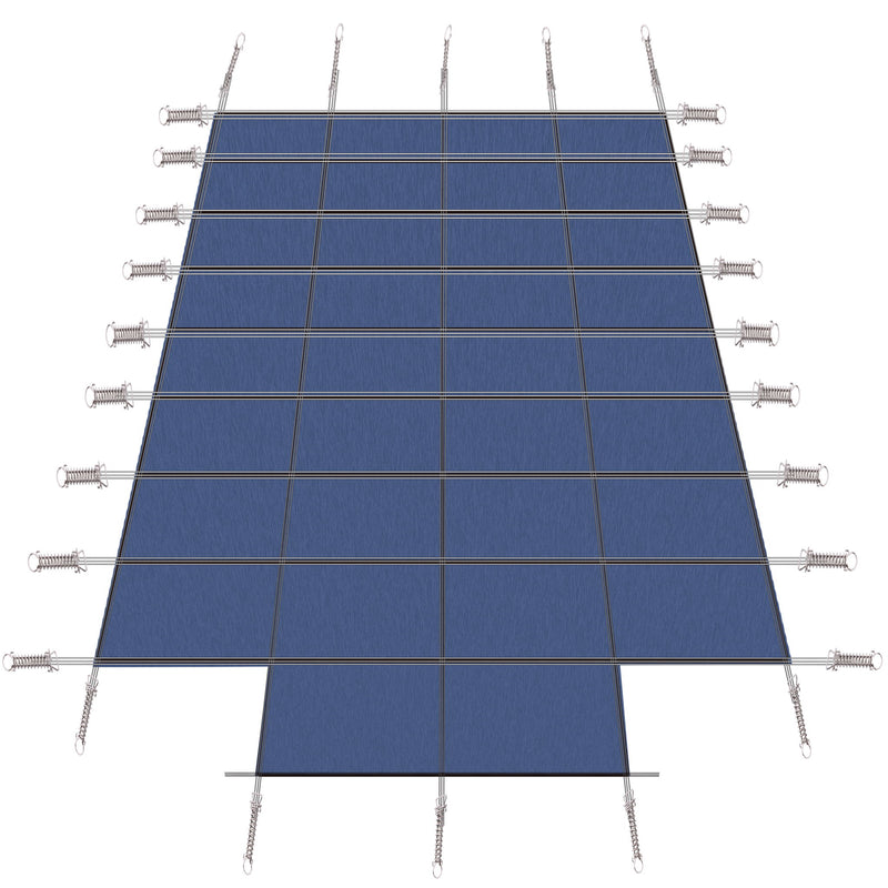20 X 40 Ft High Strength Pool Safety Cover For Rectangular Inground Winter Swimming Pools