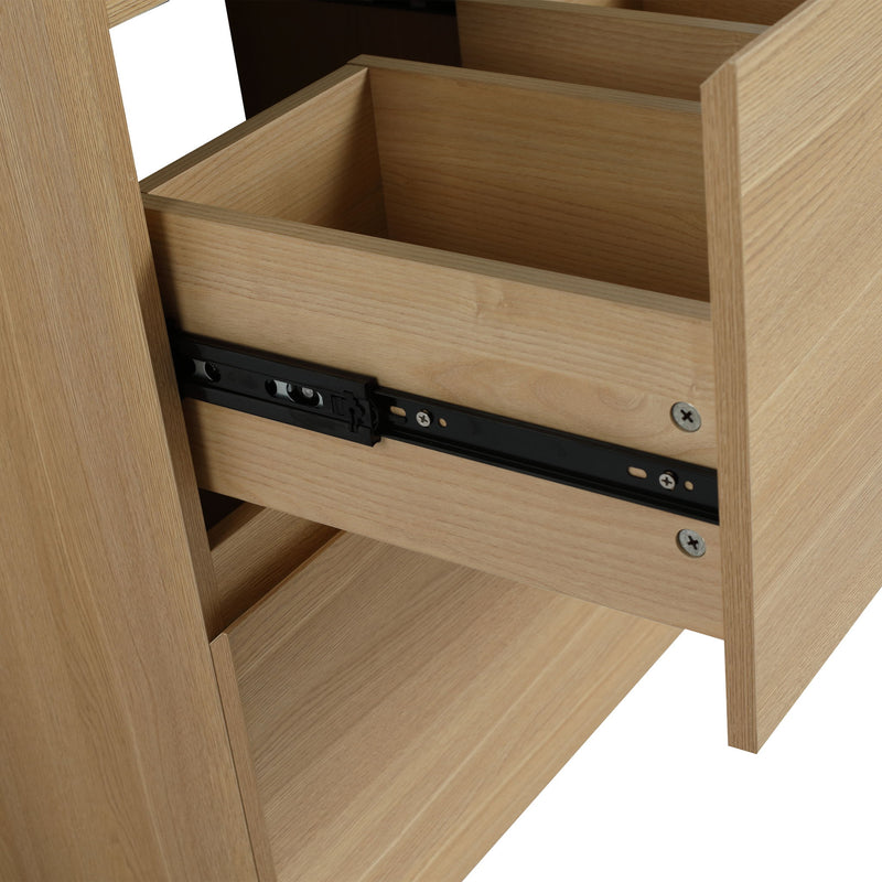Modern Freestanding Bathroom Vanities With Single Sink Combo