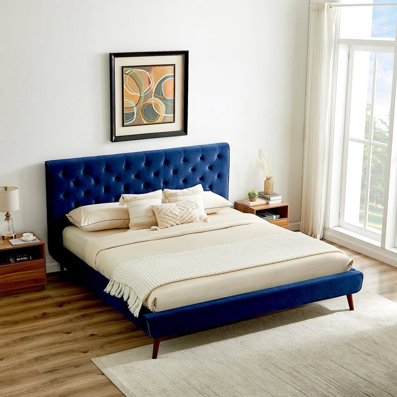 Dillon - Mid-Century Platform Bed