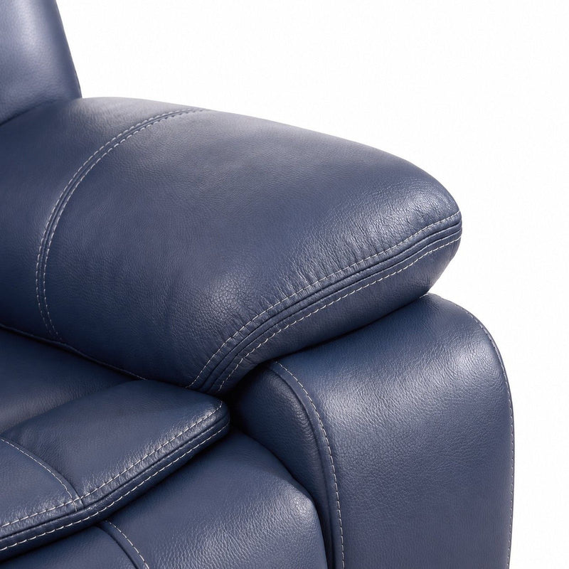 Rocker Recliner Chair With Manual Recline And 360° Swivel Base