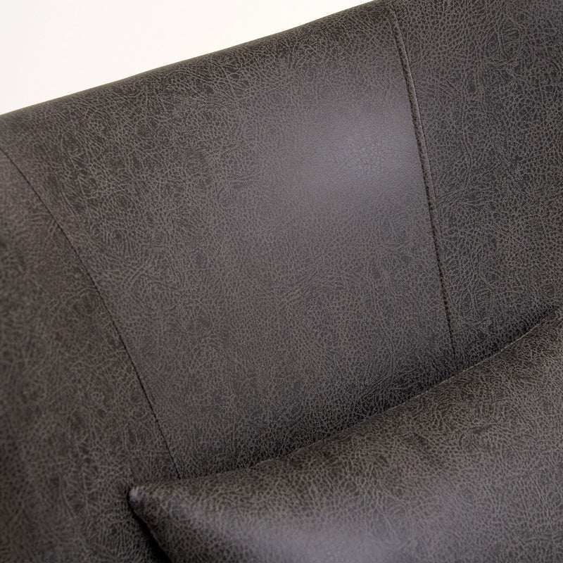 Leisure Chair With Curved Backrest