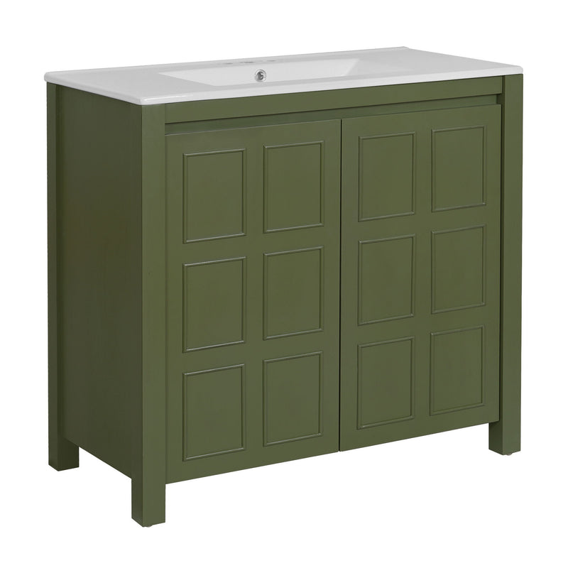 Bathroom Vanity Organizer With Sink, Combo Cabinet Set, Bathroom Storage Cabinet