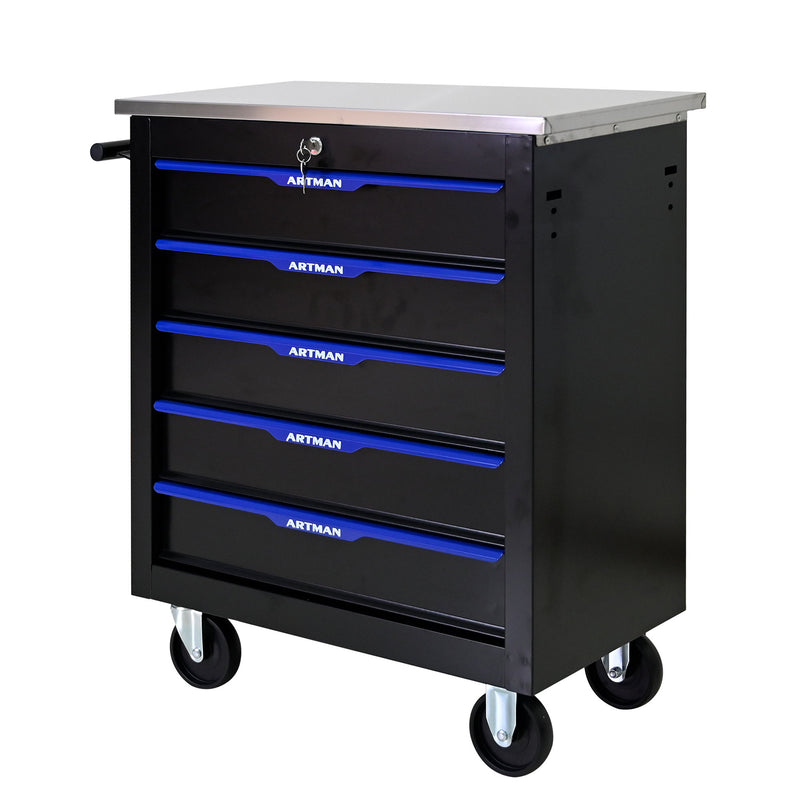 Drawer Multifunctional Tool Cart With Wheels