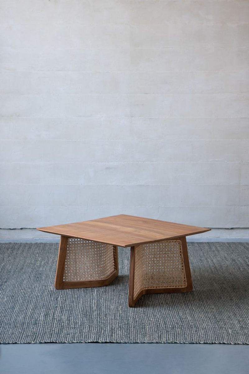 Teak Coffee Table - Natural Wood / Brown