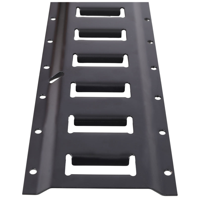 Heavy Duty E Track Tie-Down Rail Kit With O-Ring Anchors And Rope Tie Offs