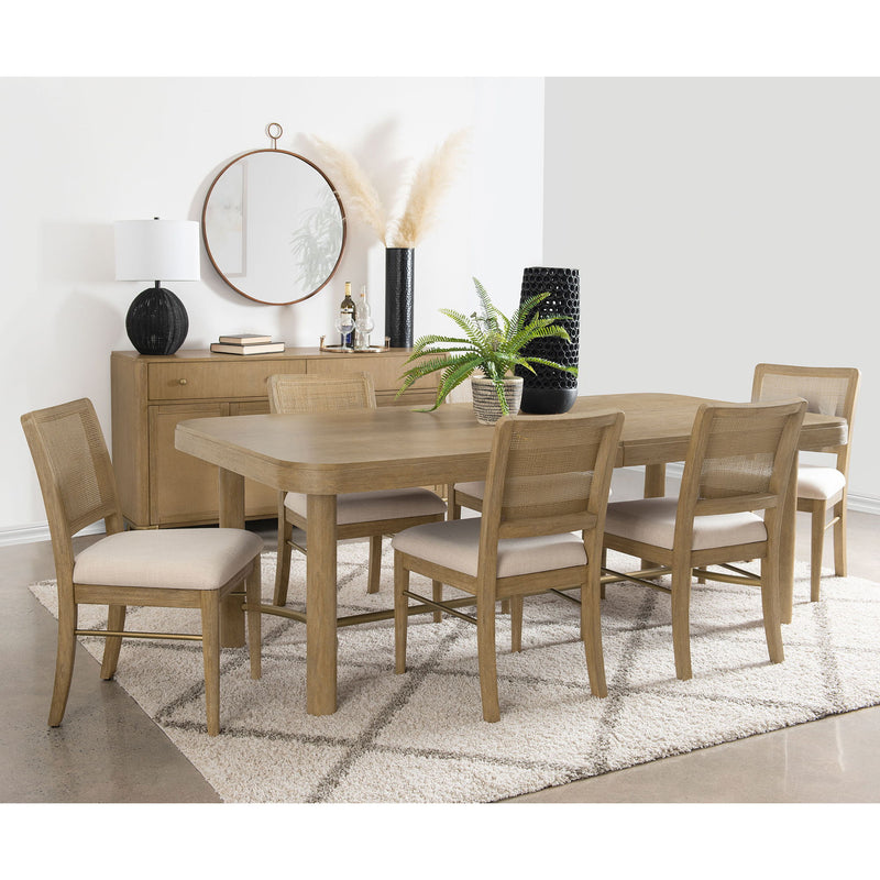 Benson - Extension Leaf Dining Table Set With Chairs
