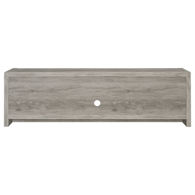 Conifer - TV Stand With Adjustable Shelves - Gray