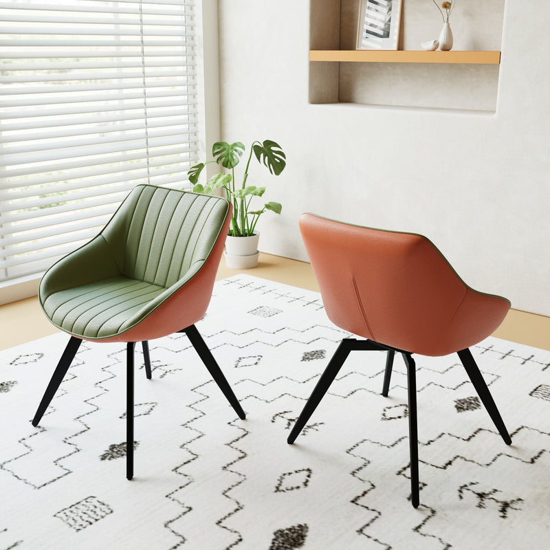 Modern Medieval Kitchen Dining Chair With 360 ° Rotation