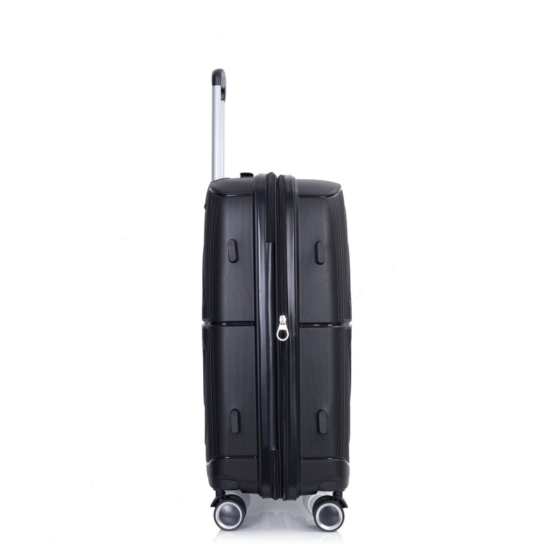 Expandable Hardshell Suitcase Double Spinner Wheels Luggage Sets