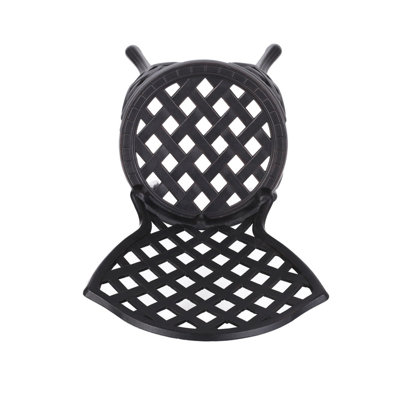 Bono Metal Bistro Set - Black