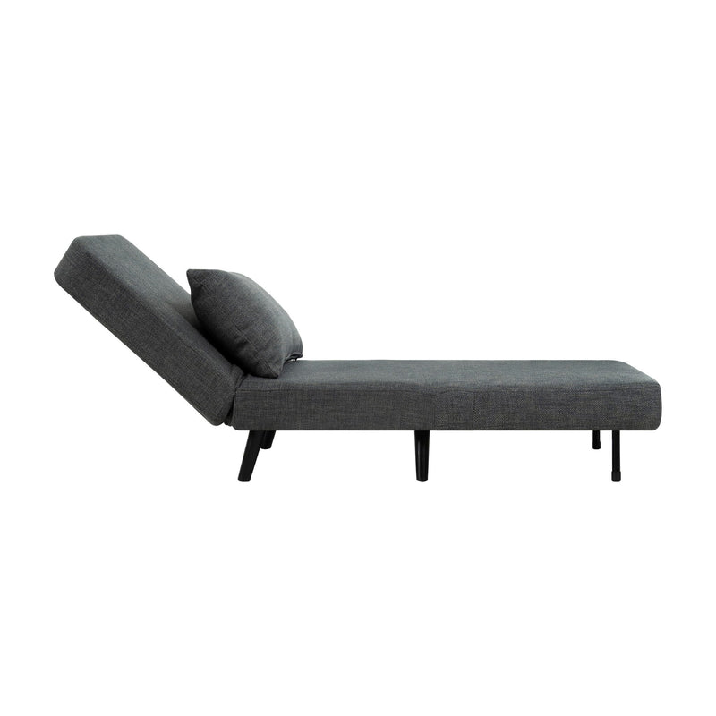 3 In 1 Foldable Chaise Lounge With Adjustable Backrest
