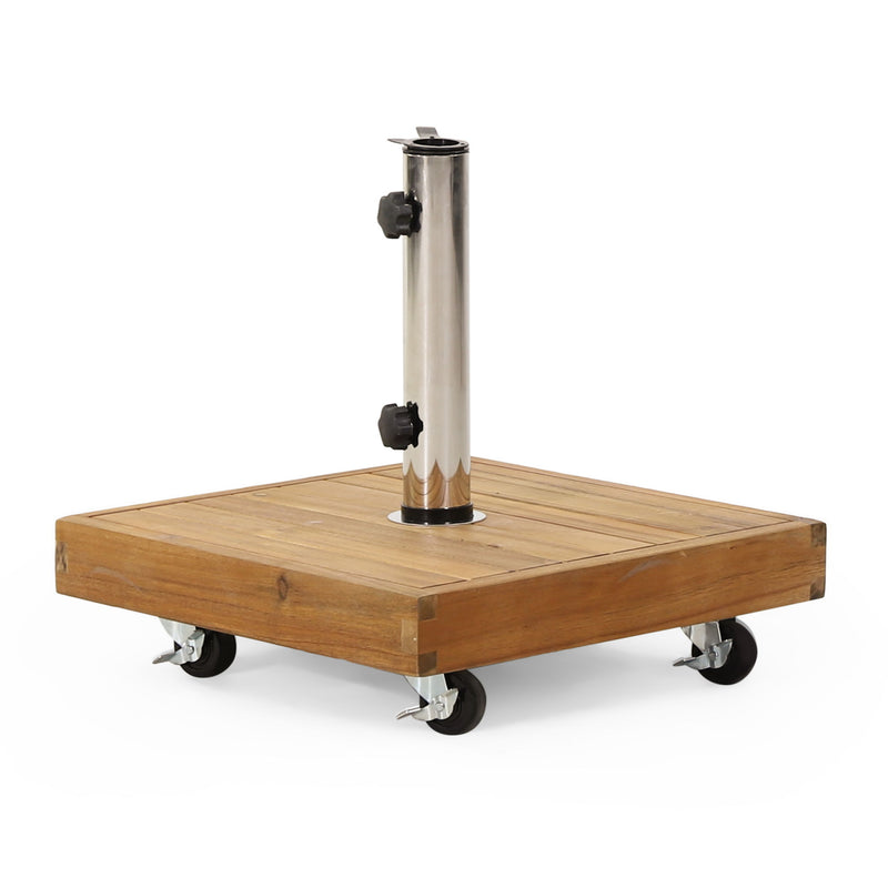 Ralph - Square Umbrella Base - Teak