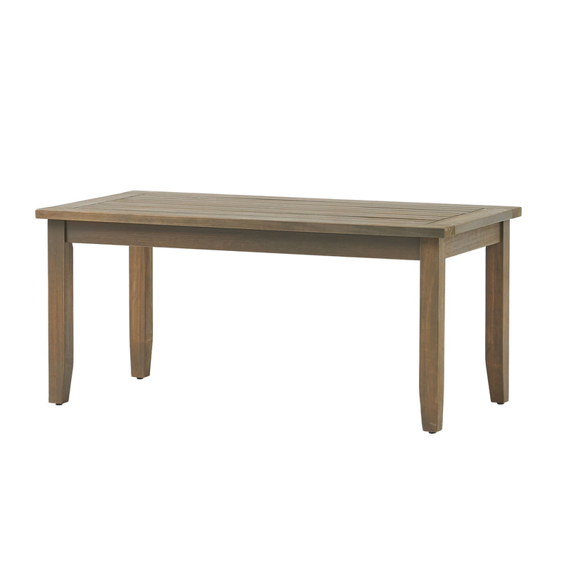 Outdoor Chat Set With Coffee Table And Loveseat