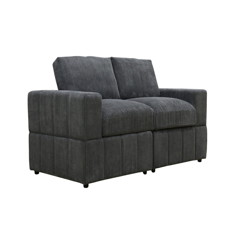 Oversized Modular Loveseat Set