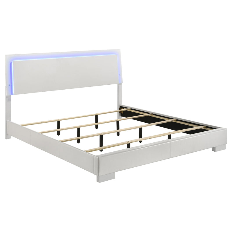 Dulcey - Bedroom Set With LED Lighting