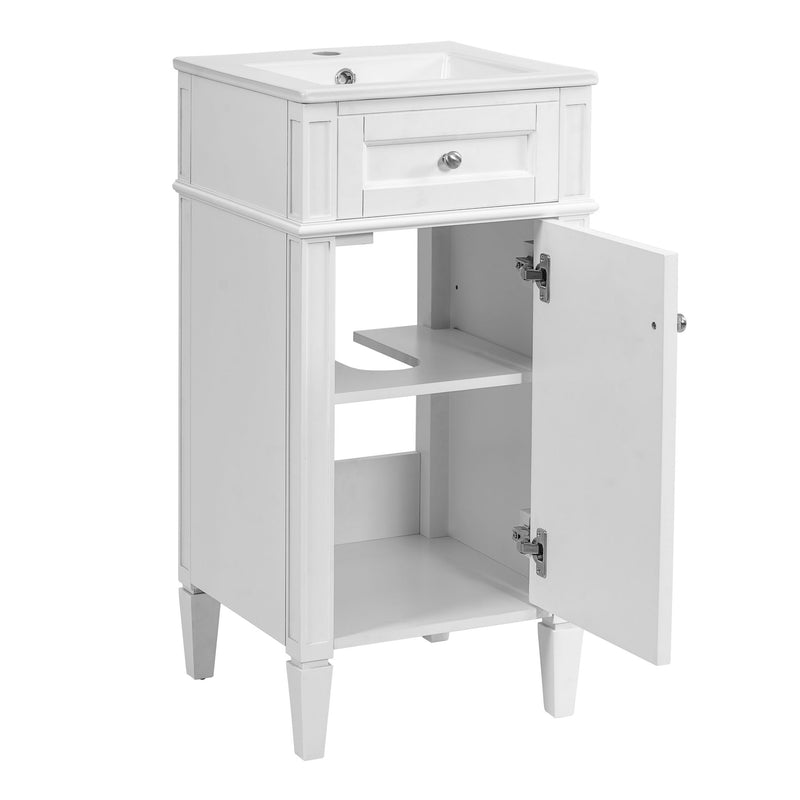French Style Bathroom Vanity With Sink