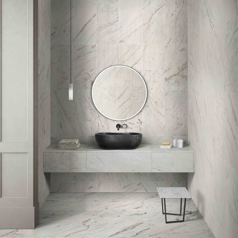 Vessel Sink, Wavy Shape Basin, Vanity Bowl - Dark Gray