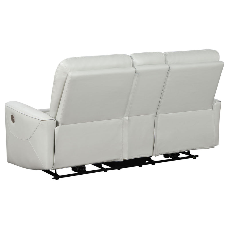 Denson - Power Reclining Loveseat With Console And USB Port