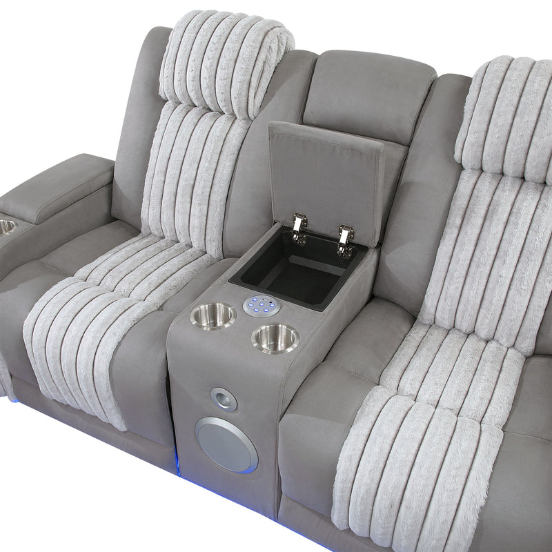 Duran - Power Reclining Loveseat With Power Headrest