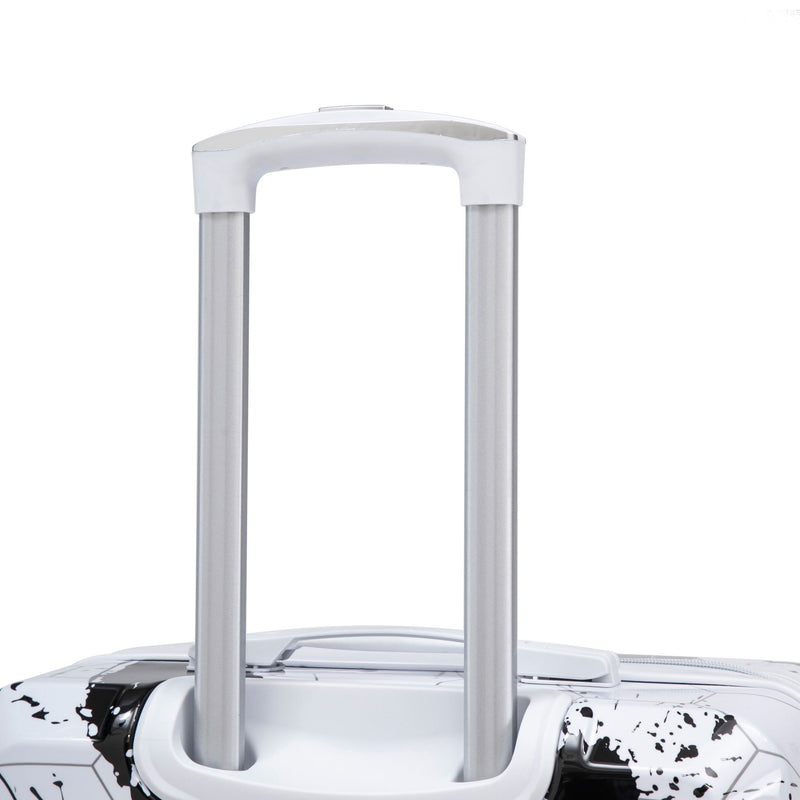 Luggage With Printed Pattern, Combination Lock