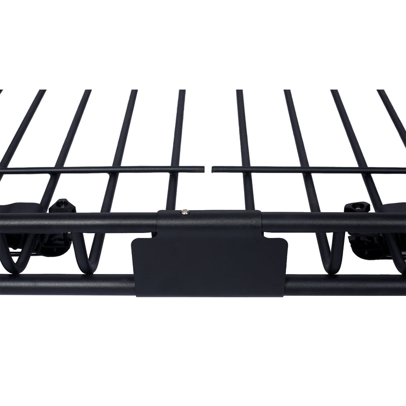 Motoring Rooftop Cargo Carrier Basket Steel, Universal Fit Roof Rack