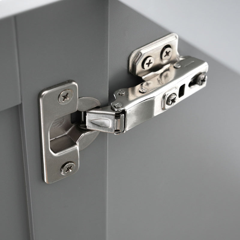 Shaker Free Standing Bathroom Vanity Cabinet With Sink, Soft Close Drawers, Soft Close Doors