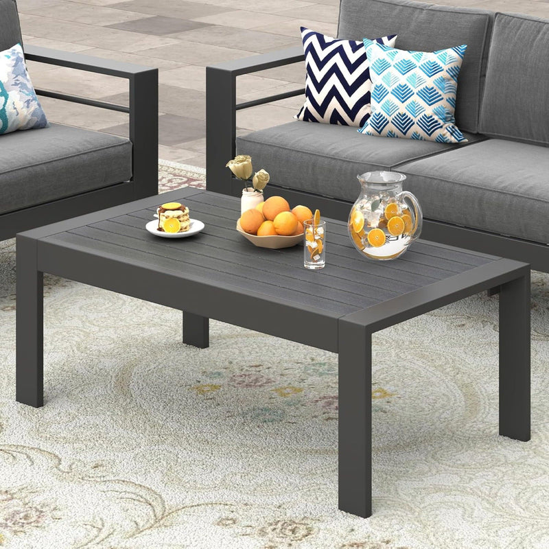 Modern Rectangle Outdoor Coffee Table