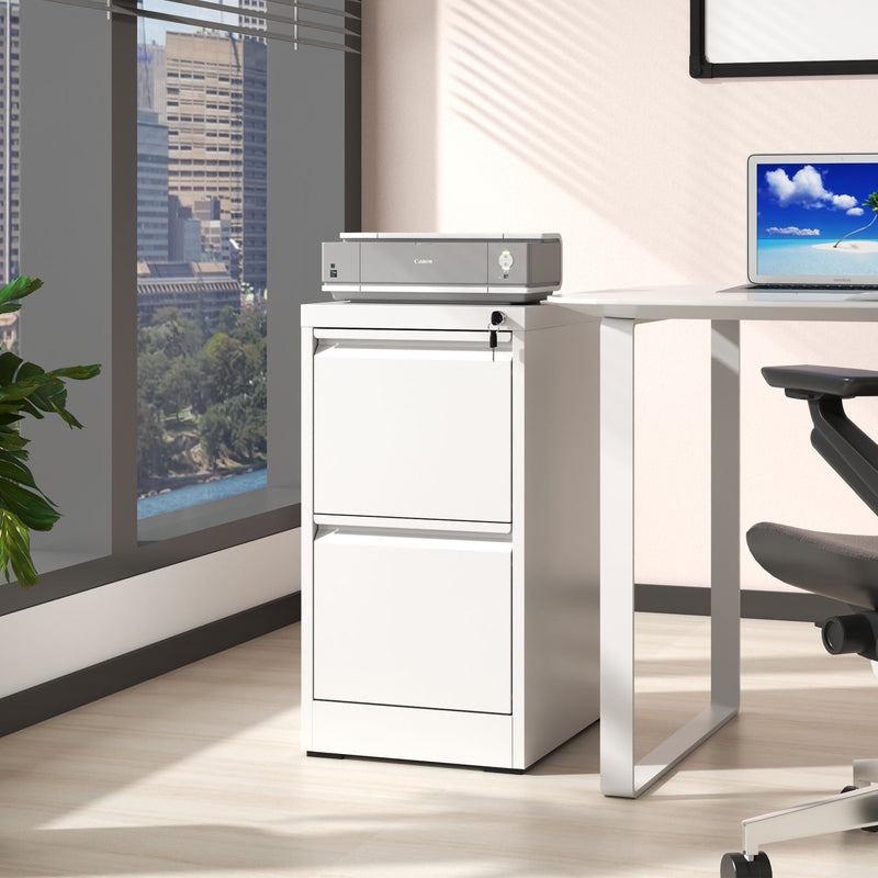 Steel Drawer Vertical File Cabinet With Lock For A4 Legal / Letter Size