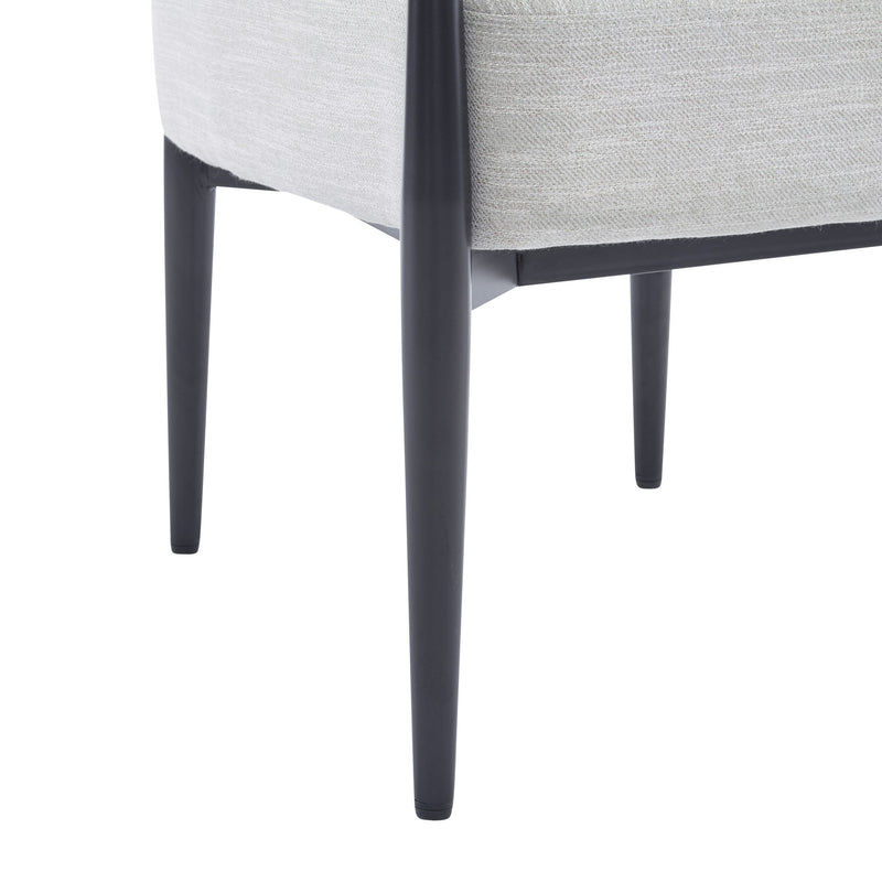 Modern Upholstered Accent Armchair With Pocket Spring Seat