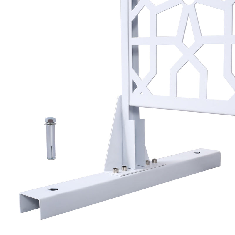 Outdoor & Indoor Metal Freestanding Decorative Privacy Screen