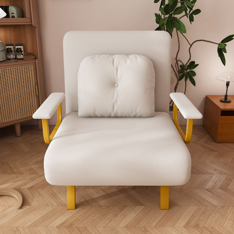 5 In 1 Folding Sofa Bed With 5 Position Adjustable Backrest